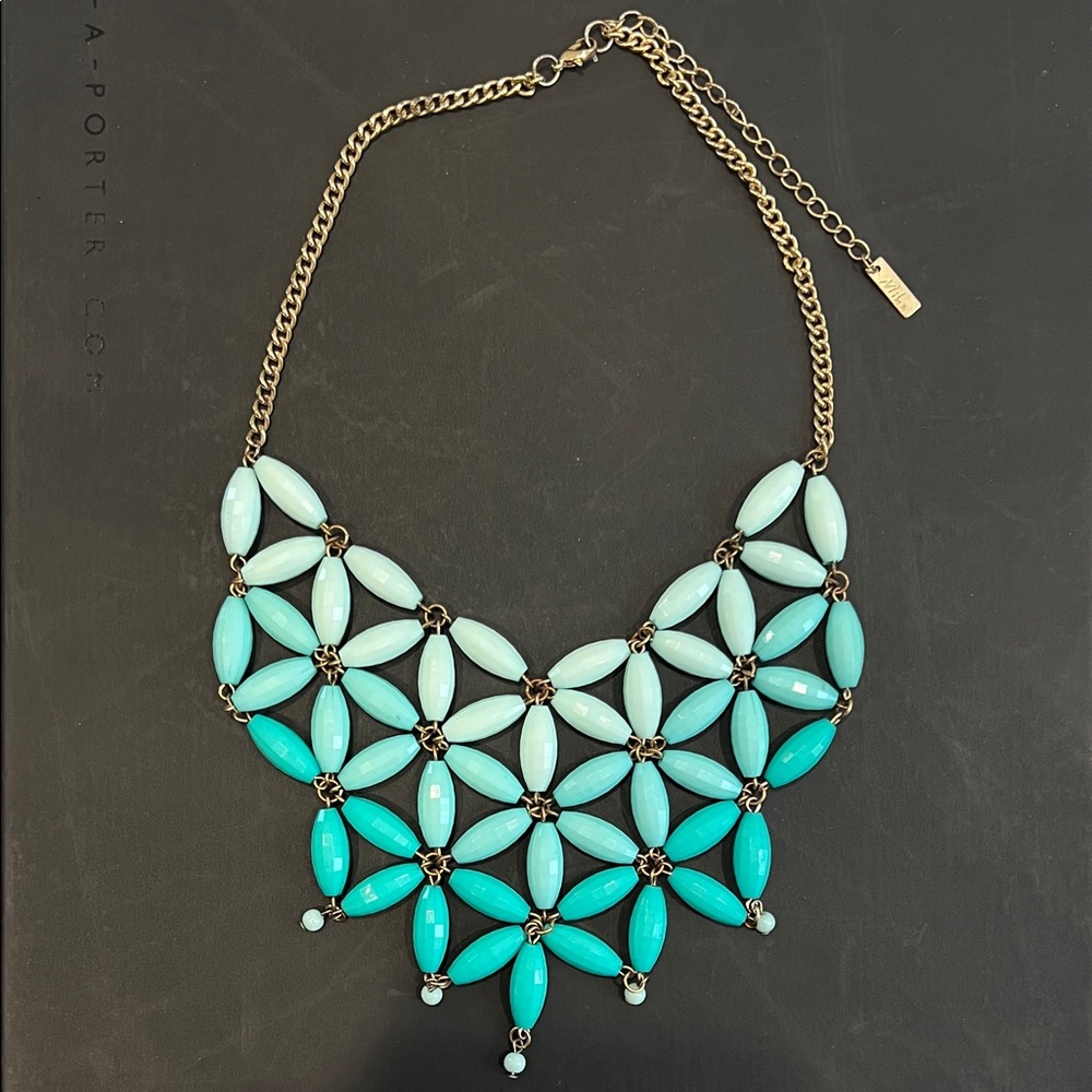 Elegant Turquoise Statement Necklace